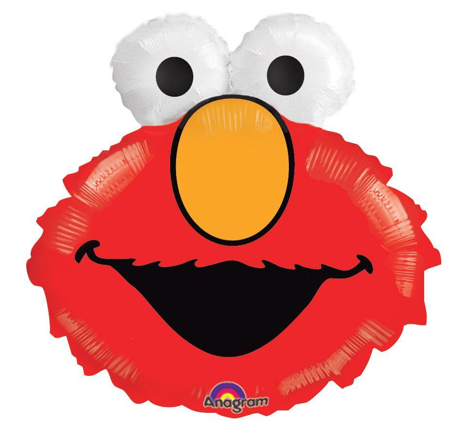 25" Elmo Head - Lift balloons