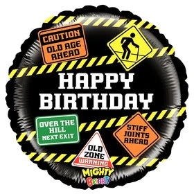 Mighty Old Age Signs 21" 14575 (Single Pack) - Lift balloons