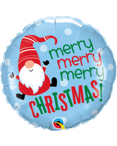 Merry Christmas Gnome 18´ - Lift balloons