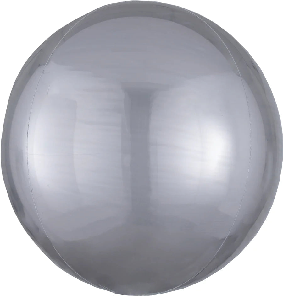 Orbz Silver 15". 2820199 - Lift balloons