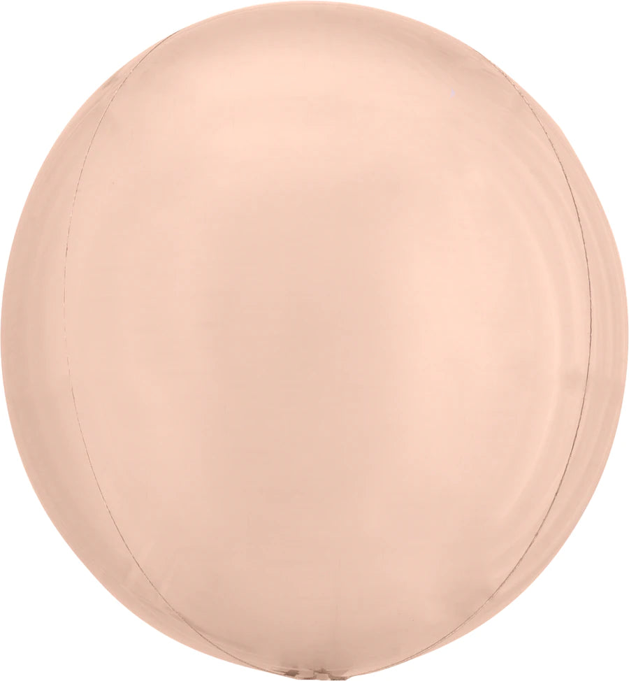 Orbz Jumbo Rose Gold Gold 21". 3947499 - Lift balloons