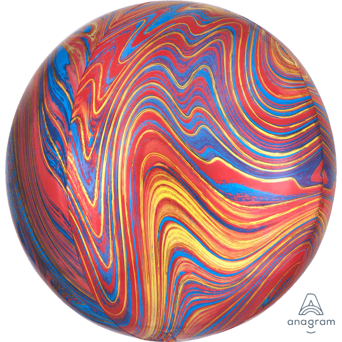 Colorful Marblez Orbz 16 inch - Lift balloons
