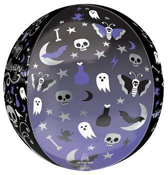 Orbz Moonlight Halloween 15 Inch - Lift balloons