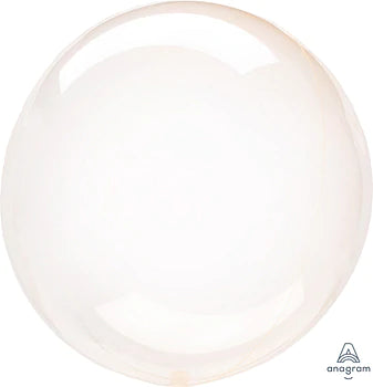 Bubble Crystal Clearz Orange 18" - (Single Pack). 8285011 - Lift balloons