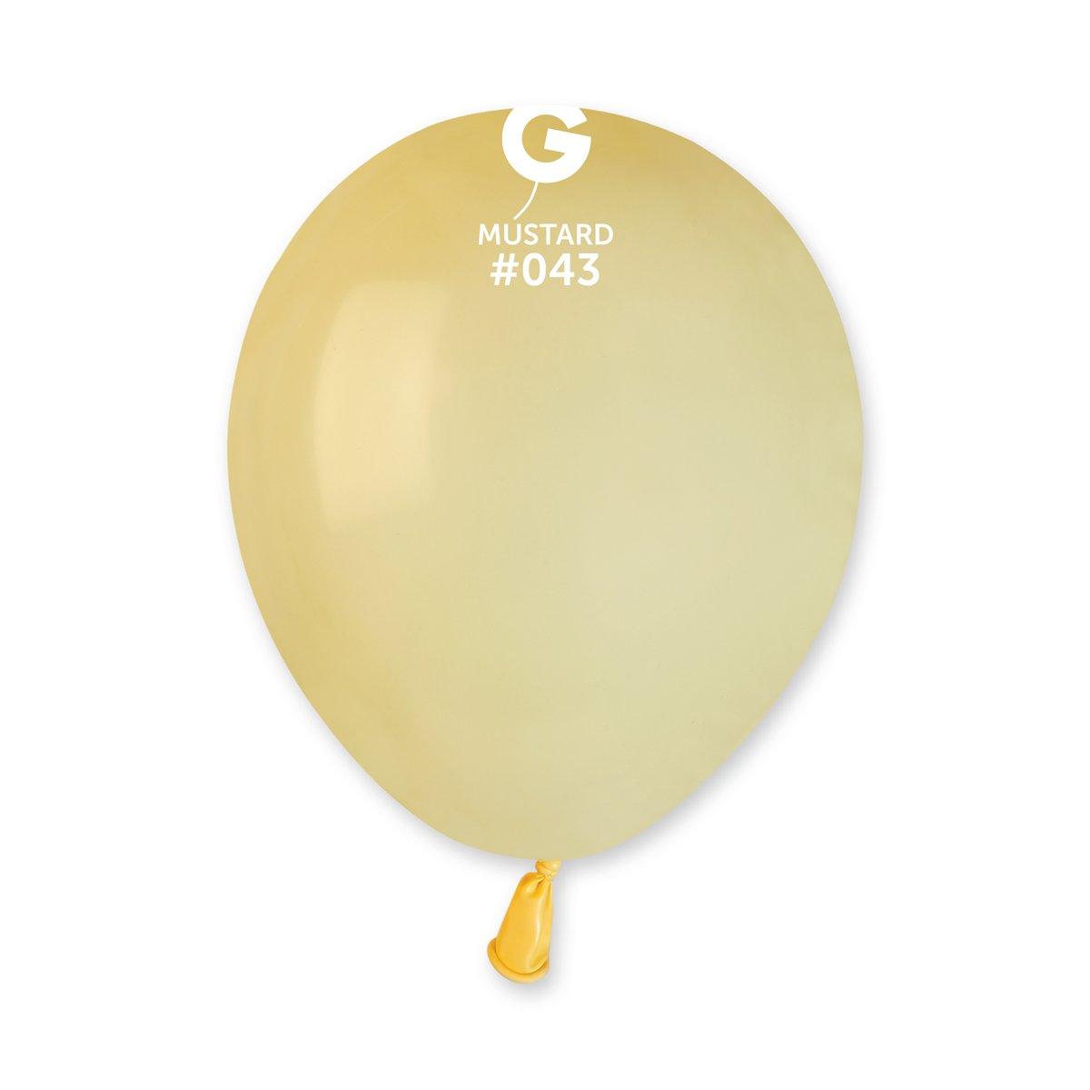 Solid Balloon Baby Yellow A50-043 5 Inch - Lift balloons