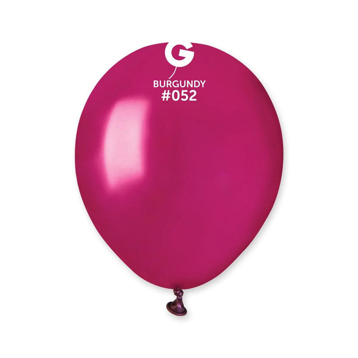 Metallic Balloon Burgundy AM50-052 5 Inch