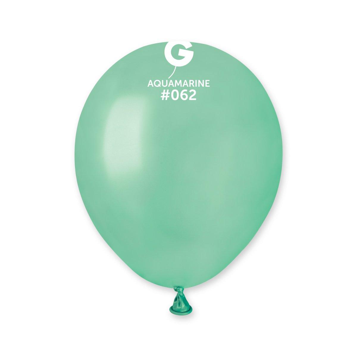 Metallic Balloon Aquamarine AM50-062. 5 inch - Lift balloons