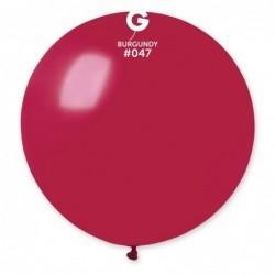 Solid Balloon Burgundy G30-047 31 Inch - Lift balloons