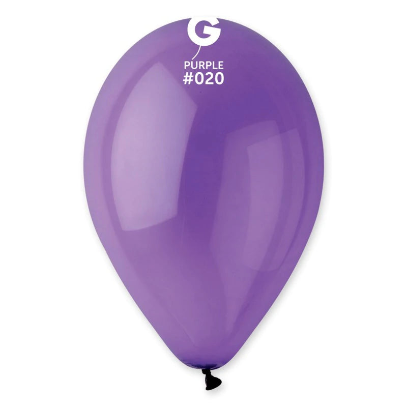 Crystal Balloon Purple G110-020. 12 inch - Lift balloons