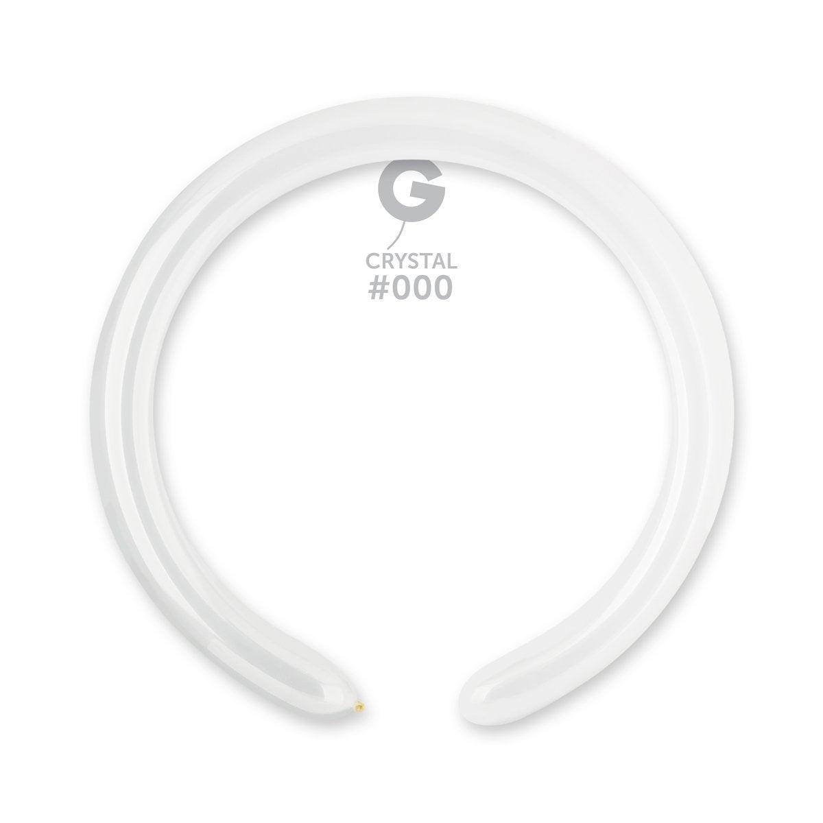 Solid Balloon Crystal D2 (160)-000 1 inch - Lift balloons