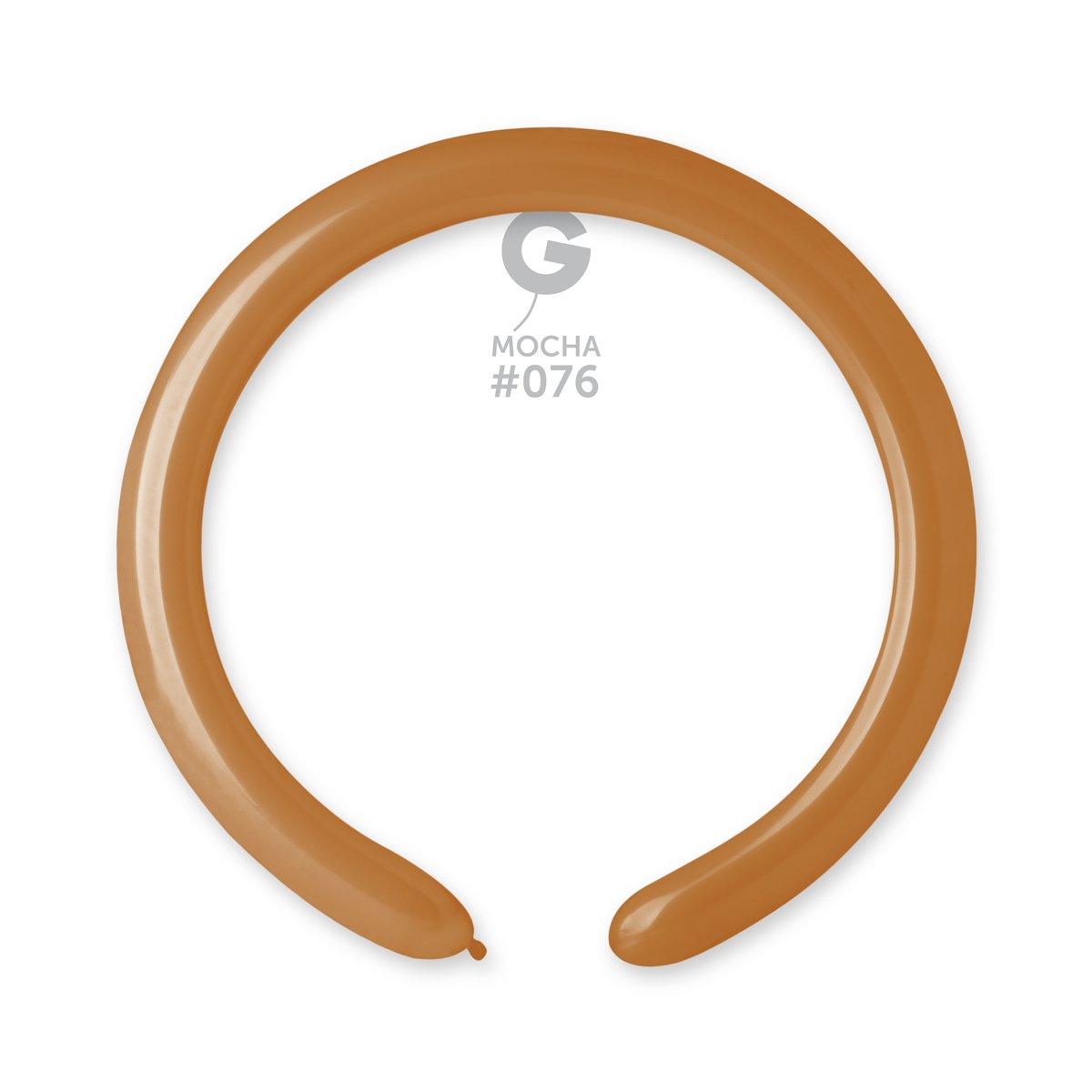 Solid Balloon Mocha D4(260)-076 2 inch - Lift balloons