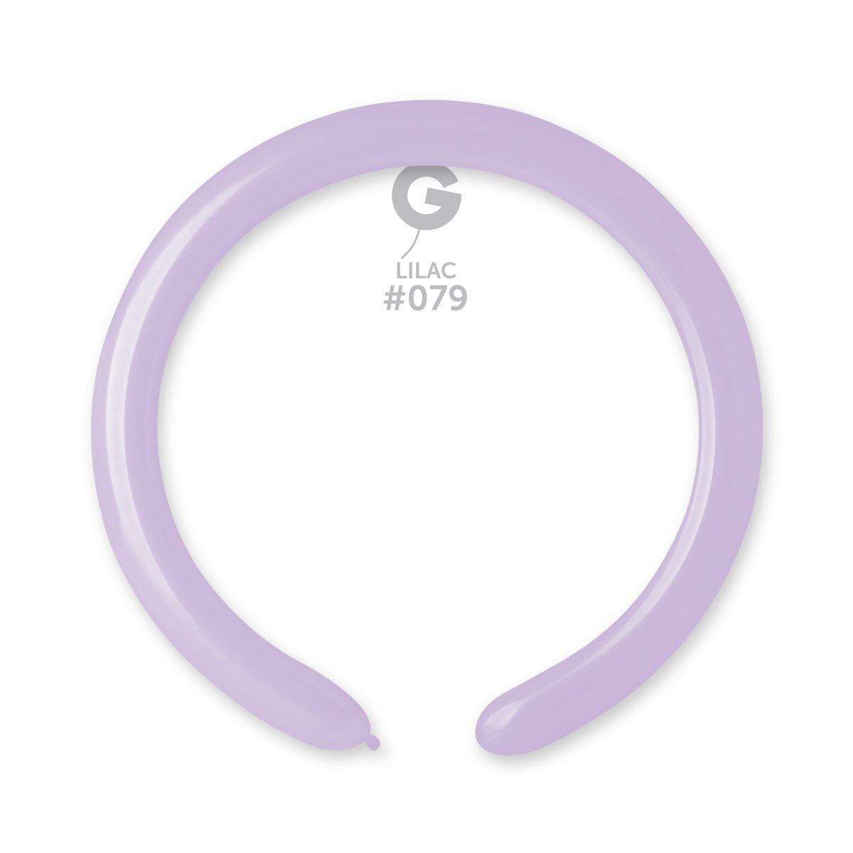 Solid Balloon Lilac D4(260)-079 2 inch - Lift balloons