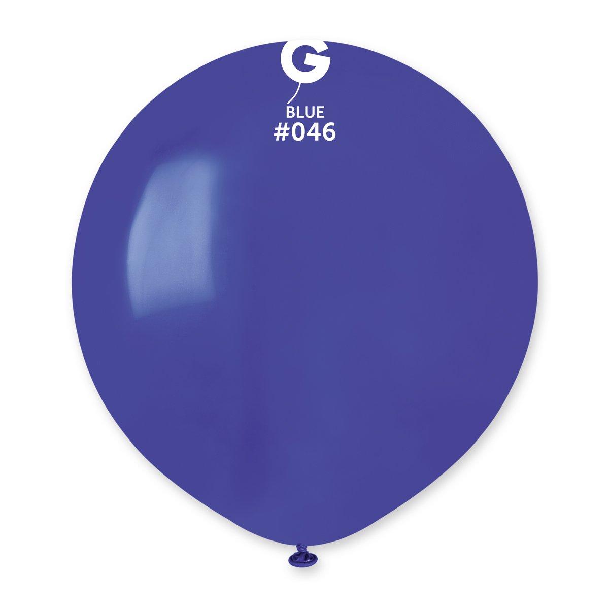 Solid Balloon Blue #046 19 inch - Lift balloons