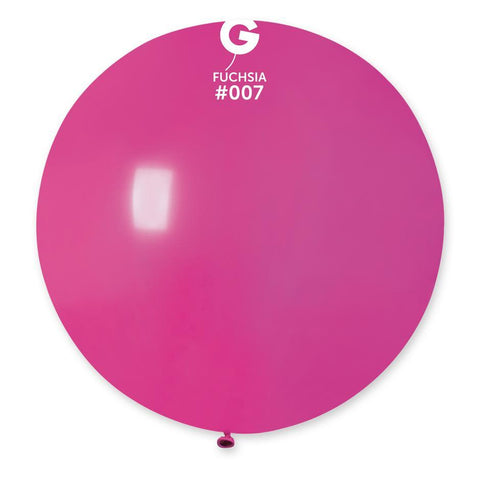Solid Balloon Fuchsia G30-007   31 Inch - Lift balloons 