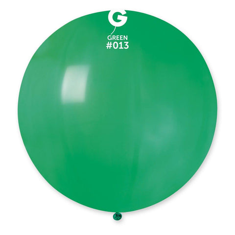 Solid Balloon Green G150-013  19 inch - Lift balloons 
