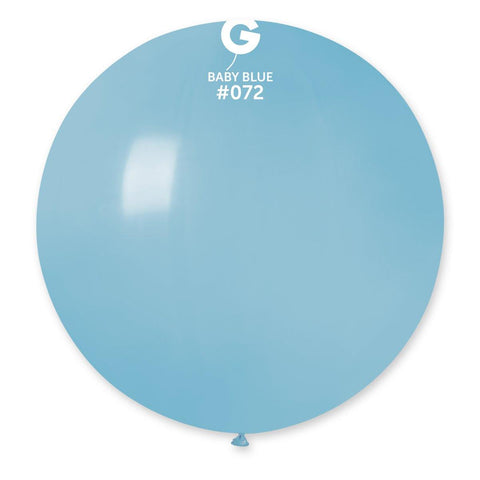 Solid Balloon Baby Blue G30-072    31 inch - Lift balloons 