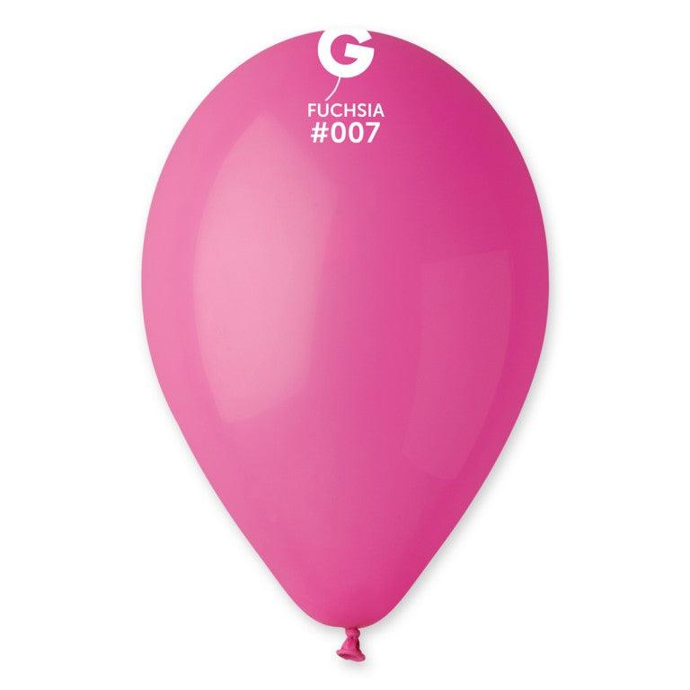 Solid Balloon Fuchsia G110-007 12 inch - Lift balloons