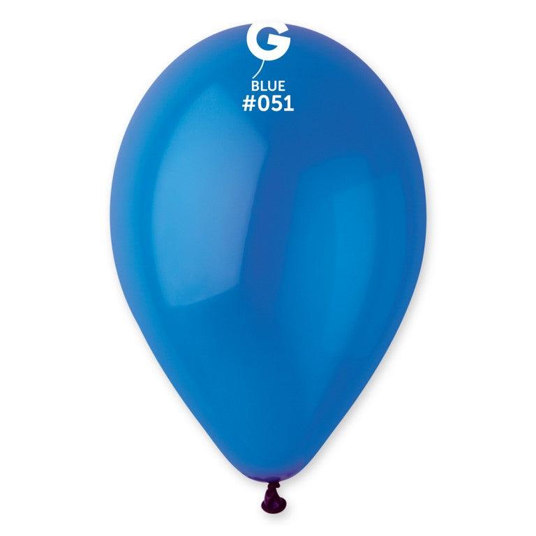 Crystal Balloon Blue G110-051. 12 inch - Lift balloons