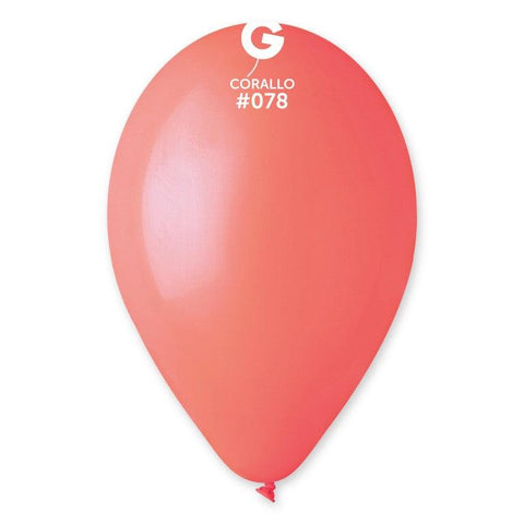 Solid Balloon Corallo G110-078   12 Inch - Lift balloons 