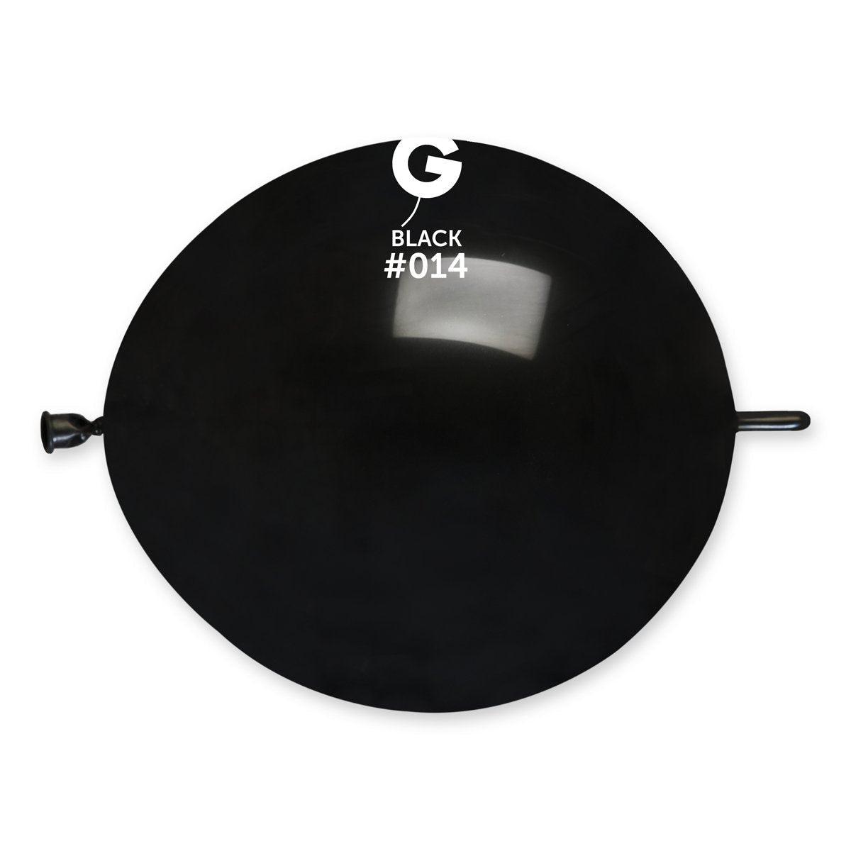 Solid Balloon Black GL13-014 13 inch - Lift balloons