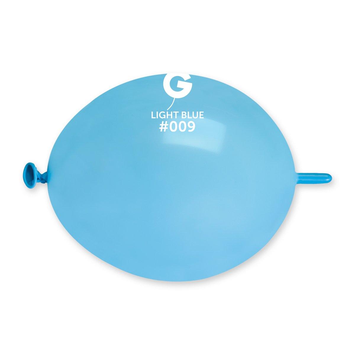 Solid Balloon Light Blue GL6-009 6 inch - Lift balloons