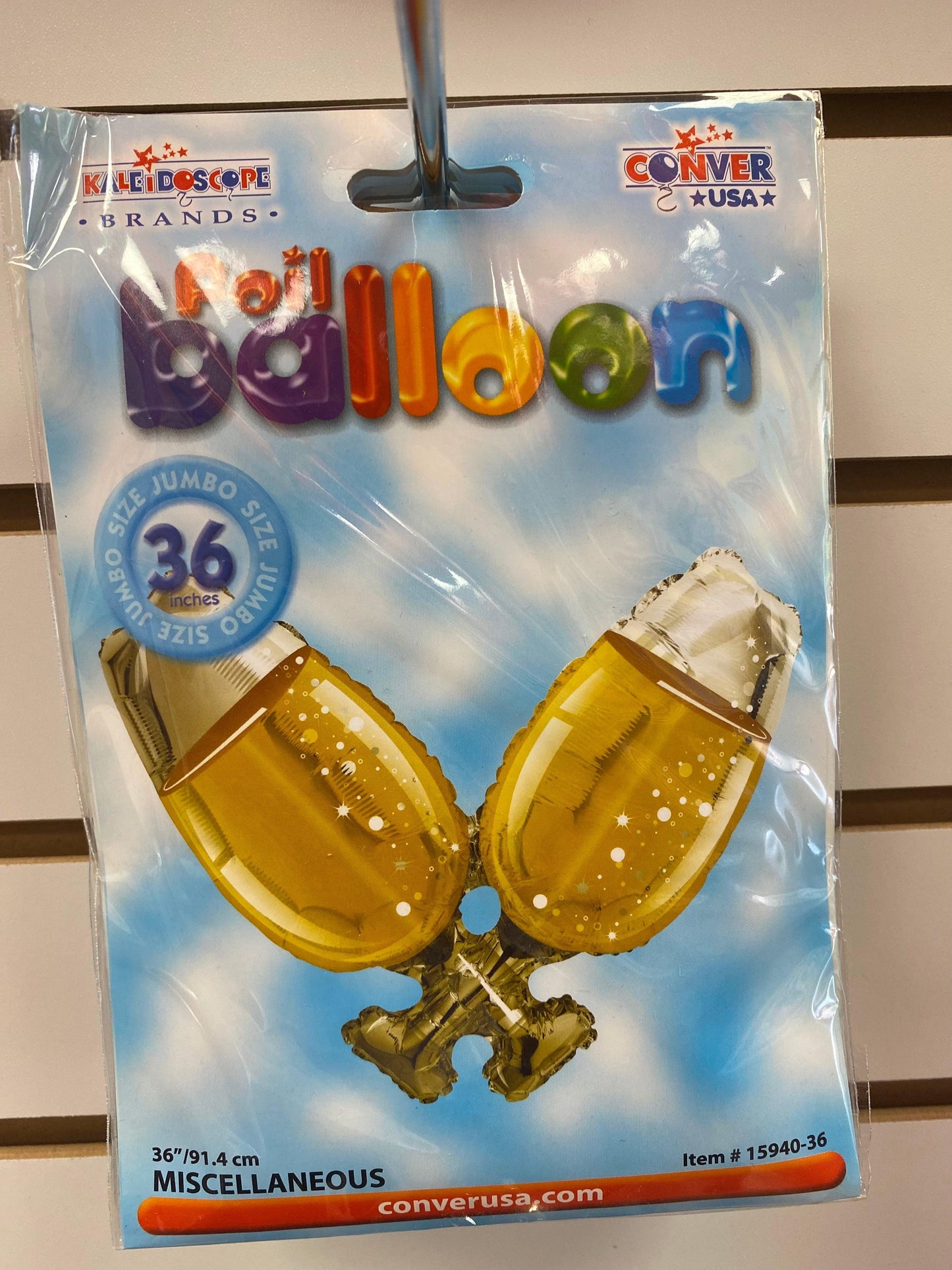 Champagne Glasses. 36 inch - Lift balloons