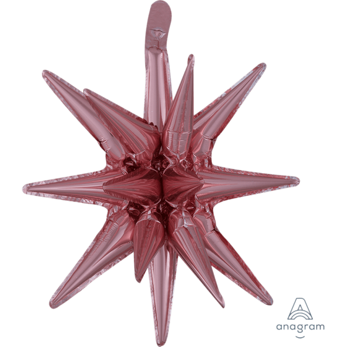 Rose Gold Magic Star. 20 inch - Lift balloons