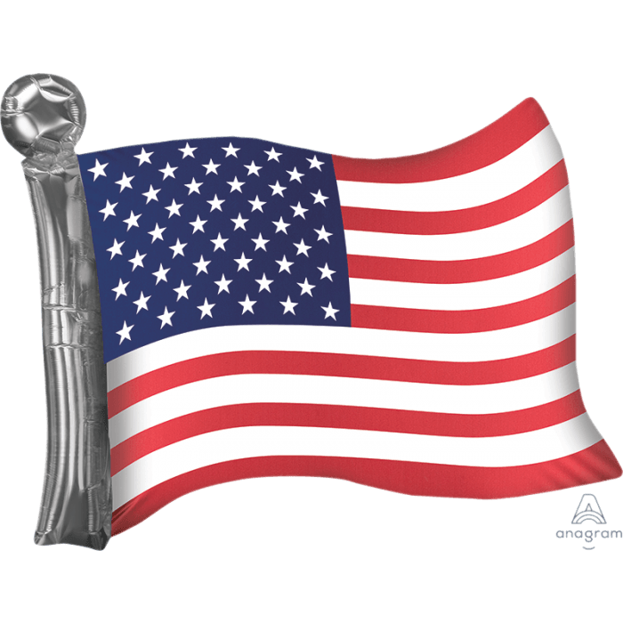 American Flag 27 inch - Lift balloons