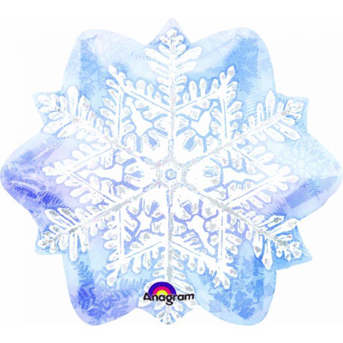 18" Let It Snow Snowflake - Lift balloons