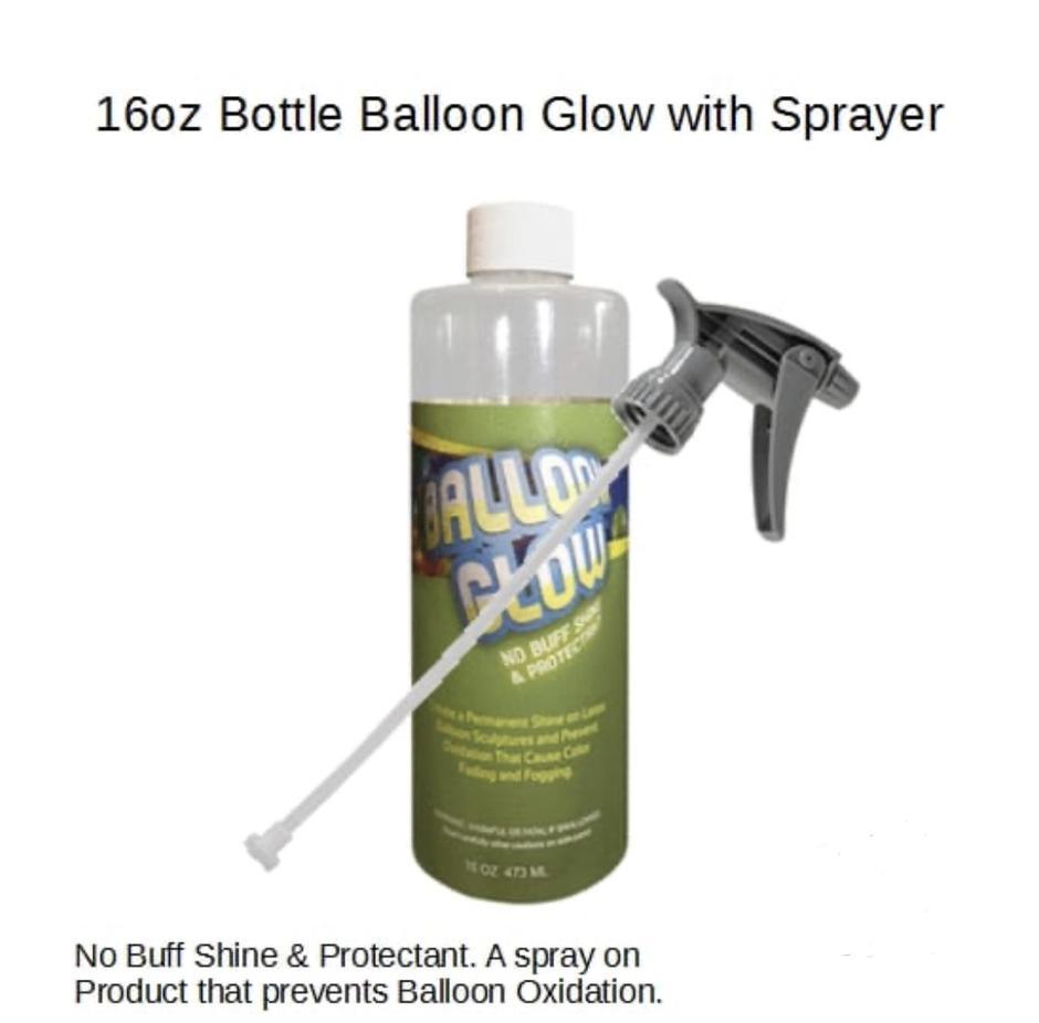 Balloon Glow Spray (Balloon Shine) 16 0Z with sprayer - Lift balloons