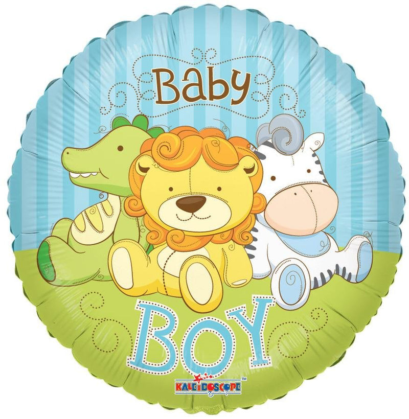 18" Baby Boy Jungle Animals - (Single Pack). 19514-18