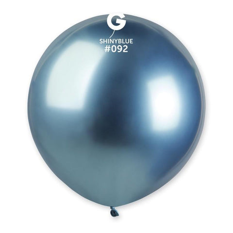 Shiny Blue Balloon GB150-092   19 inch - Lift balloons 