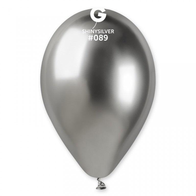 Shiny Silver Balloon GB120-089 13 inch - Lift balloons