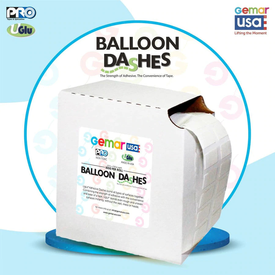 Gemar Oasis Uglu Dashes 1000 (Glue Dots) - Lift balloons