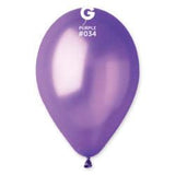 Metallic Balloon Purple GM110-034  12 inch - Lift balloons 