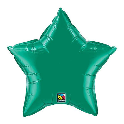 20" Green Star - Lift balloons 