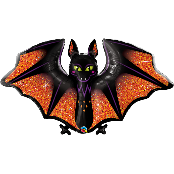 50" Glitter Bat Halloween