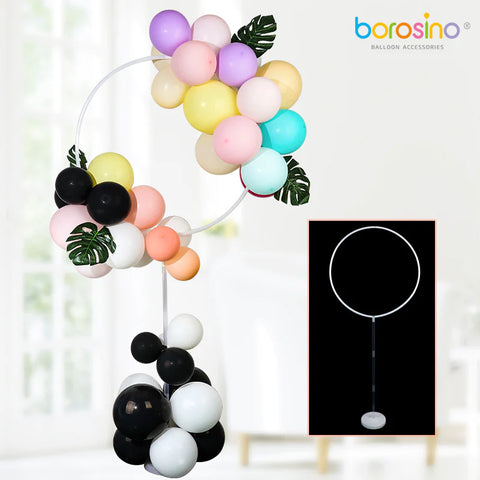 B410P Borosino Balloon Display Stand - Round Circle