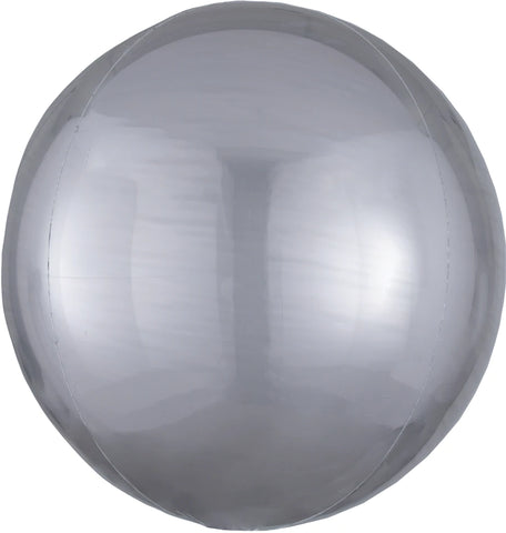 Orbz Silver 15" - (Single Pack). 2820101 - Lift balloons 