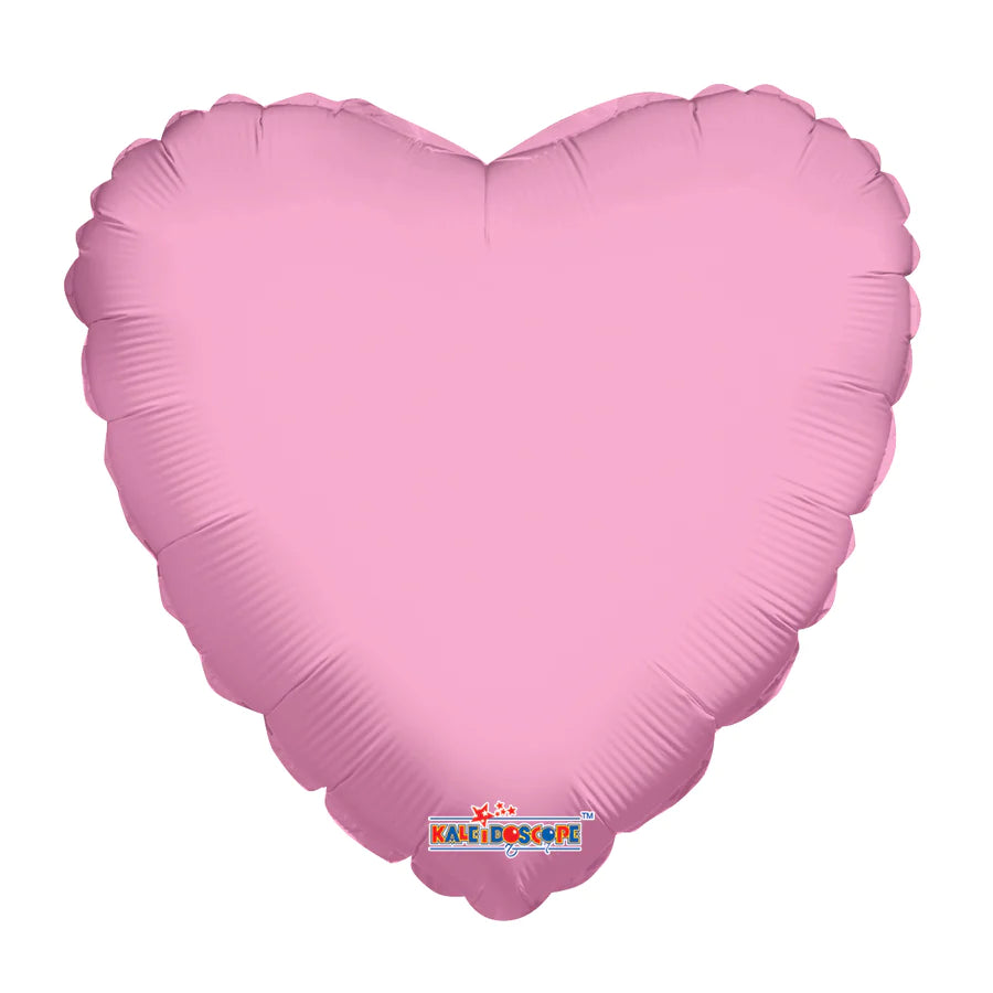 Heart Baby Pink Shaped 4" (Flat). 34111-04