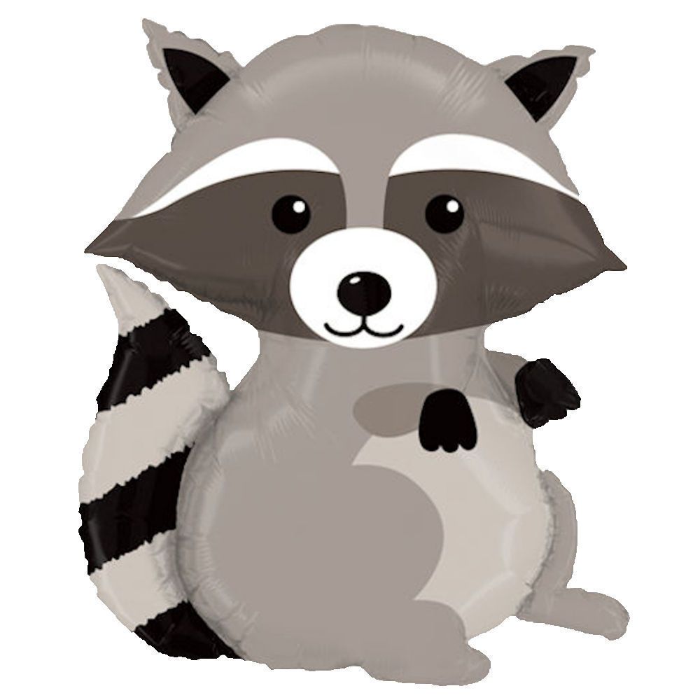 36" Woodland Raccoon