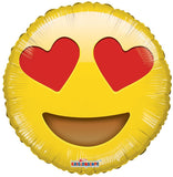 Emoji Balloon In Love 18 inch - Lift balloons 