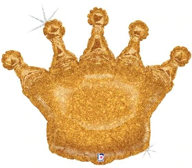Glittering Crown 36" 35564 (Single Pack) - Lift balloons 