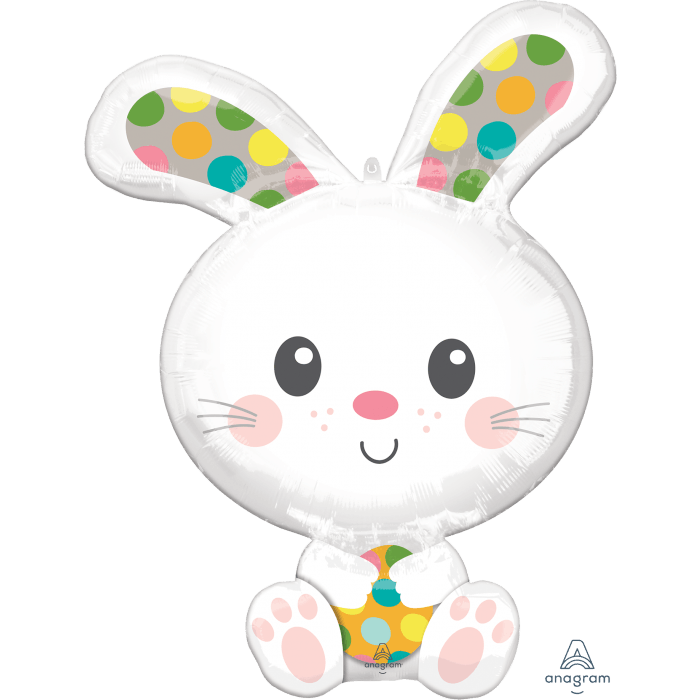 29" Spotted Bunny - Lift balloons 