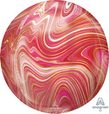 Orbz Marblez Orbz Red & Pink 15" - (Single Pack). 4241601