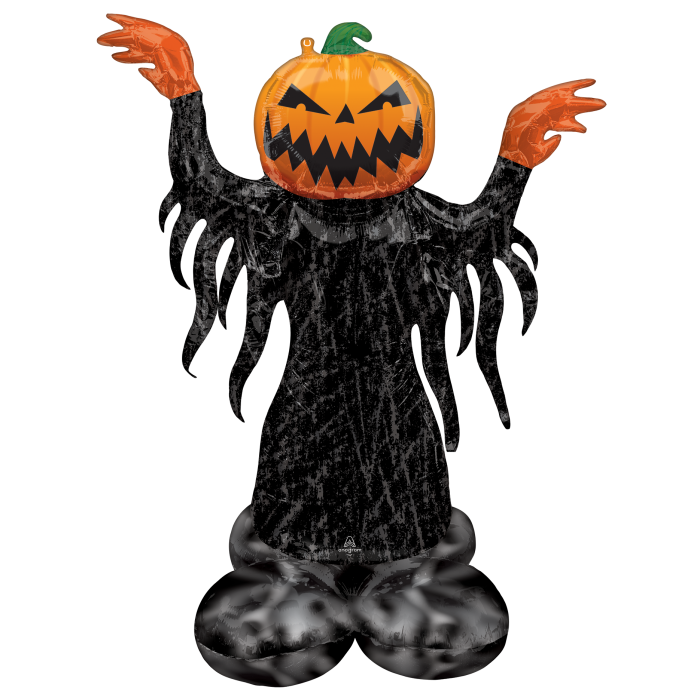 53" Airloonz Pumpkin Ghost Halloween