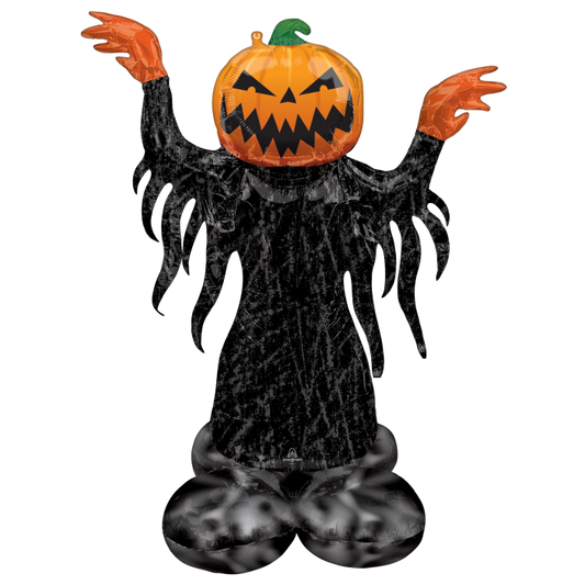 53" Airloonz Pumpkin Ghost Halloween