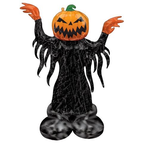 53" Airloonz Pumpkin Ghost Halloween