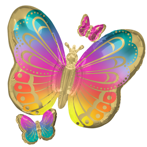 29" Colorful Butterflies
