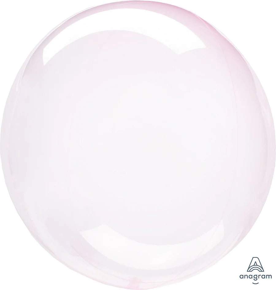Bubble Crystal Clearz Light Pink 18" - (Single Pack). 8284911